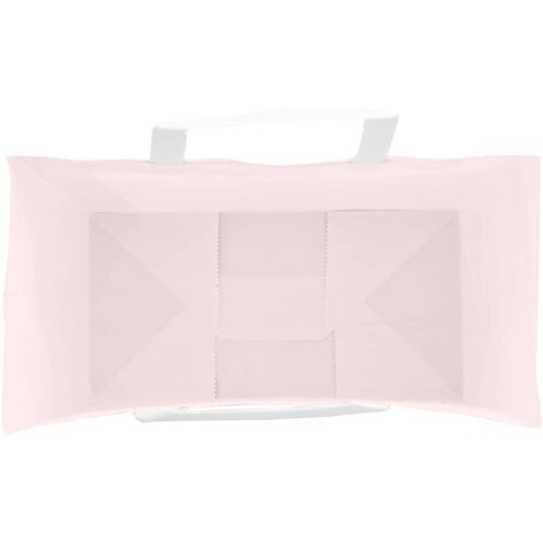  Papirnate vrećice 250 kom s ručkama ružičaste 32x17x25 cm Slike
