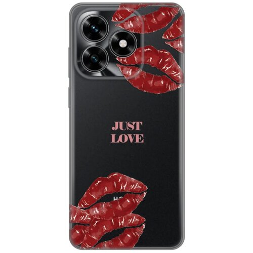  Torbica Silikonska Print Skin za Honor X5c Plus Just Love Pink Cene