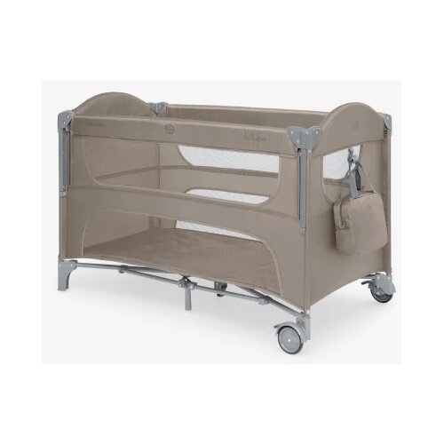 Kikka Boo Krevetac Milky Way premium 2 nivoa sa rancem i spu&scaron;tajućom stranicom Beige ( KKB11150 ) Cene