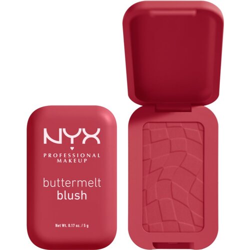 NYX Professional Makeup Buttermelt Blush pudrasto rdečilo odtenek 10 Back and Butta 5 g Slike