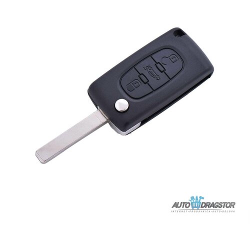 888 Car Accessories kućište oklop ključa 3 dugmeta za peugeot/citroen 207,308,307CC Slike