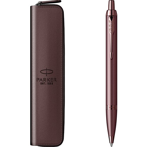 Parker poklon set IM BURGUNDY Hemijska olovka + futrola Slike