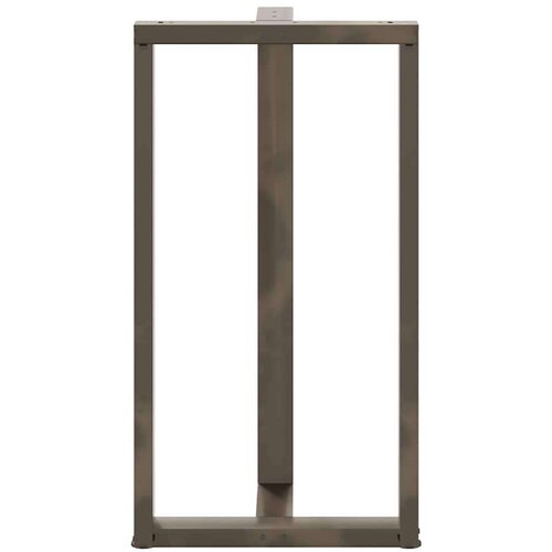  Noge barski stol T-oblika 2 kom 60x35x(110-111) cm čelik Slike