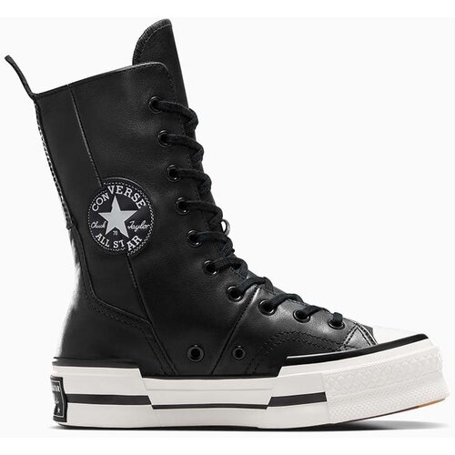 Converse Kožne tenisice Chuck 70 Plus Xhi boja: crna, A08340C Cijene