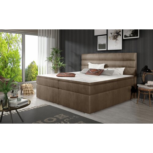 ELTAP Boxspring krevet Softy udobnost i elegancija za vau spavau sobu-140x200-Monolith 09 Slike