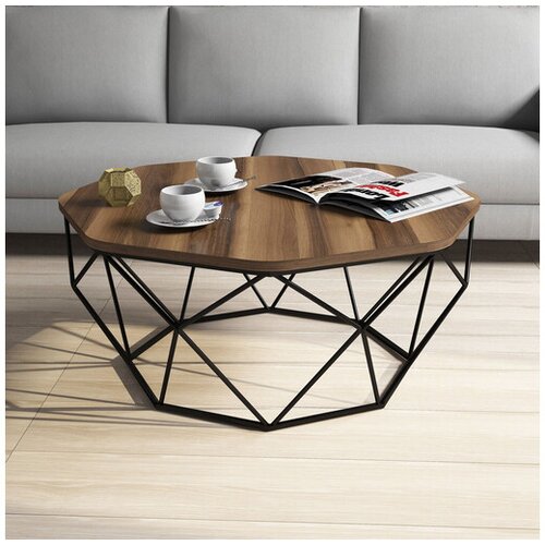 Hanah home Klub sto Diamond 90x38x90cm Orah Cene