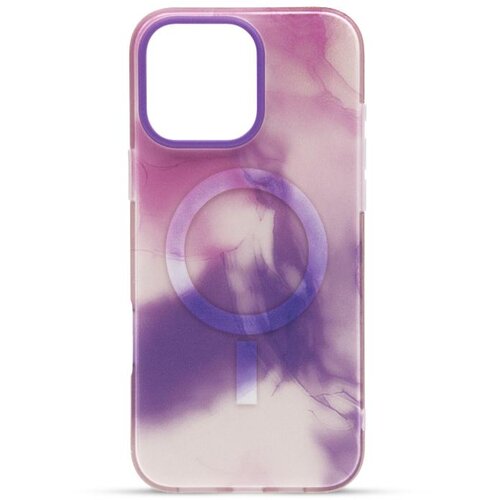  Futrola Mikalen Magsafe Glow za Iphone 16 Pro Max DZ3, Ljubičasta Cene