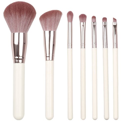 INF Set čopičev za ličenje Moon Round White Gold Deep Purple Pink - orodja za začetnike, (5000078349) Cene