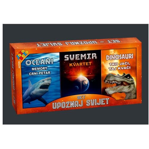 Gp KARTE UPOZNAJ SVIJET SET Slike