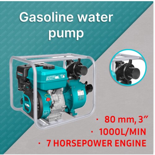 Total Benzinska pumpa za vodu, 80mm/7hp/1000L/min/ INDUSTRIAL (TP3302) Slike
