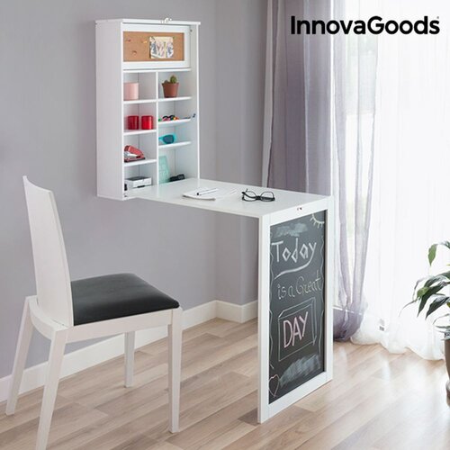 InnovaGoods sklopivi zidni pisaći stol Slike