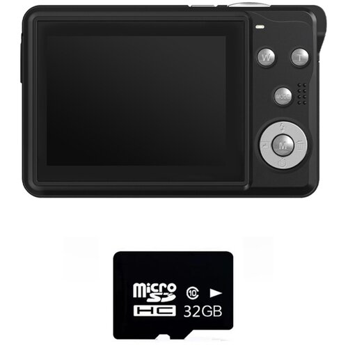 INF Kompaktni &scaron;tudentski fotoaparat 4K, 64MP, 18x zoom, 2.8 inch LCD Black, (5000324296) Cene