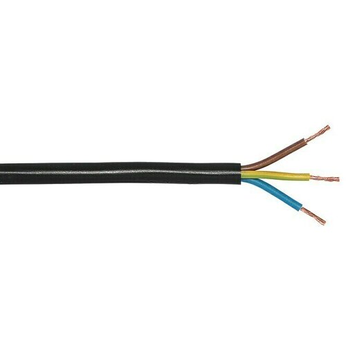Kabel po dužnom metru (H03VV-F3G0,75, Crne boje) Cijene