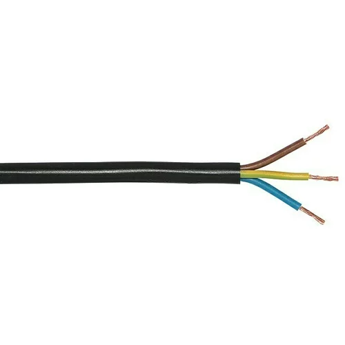 Kabel po dužnom metru (H03VV-F3G0,75, Crne boje)
