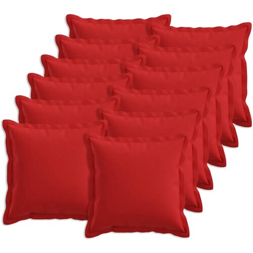  Presvlaka za jastuk 12 kom. HOUTEN Crvena 50 x 50 cm - Crvena 50 x 50 cm 12 Cijene