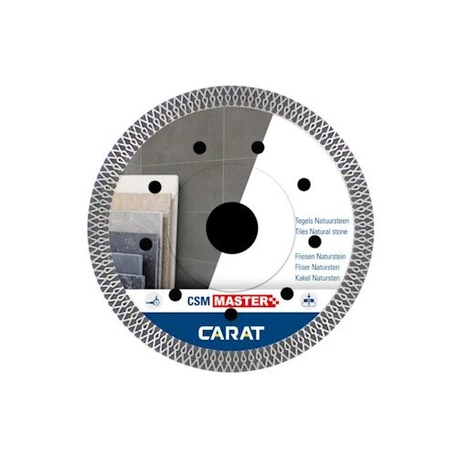 Carat DIJAMANTSKA REZNA PLOCA ZA PLOCICE/PRIRODNI KAMEN 125X22.23mm MASTER hCSMM125300 Slike