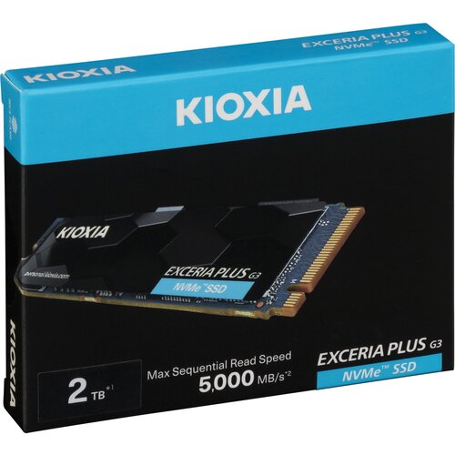 KIOXIA SSD M.2 (2280) 2TB Exceria Plus G3 (PCIe 4.0/NVMe) Slike