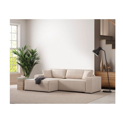 Atelier Del Sofa Pırlo corner left - ecru ecru corner sofa-bed Cene