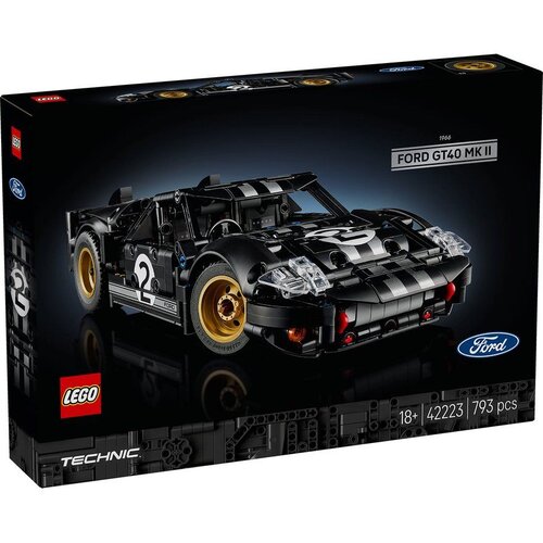 Lego Technic 1966 Ford GT40 MKII Race Car 42223 Cene