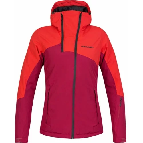 HANNAH MAKY COL Ženska skijaška jakna s membranom, ružičasta, veličina