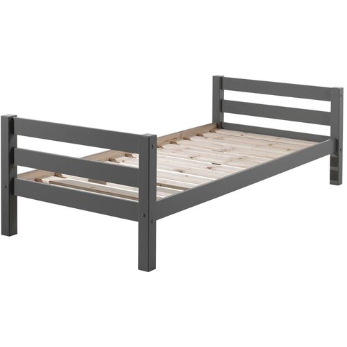 Vipack Sivi dječji krevet 90x200 cm Pino - Slike