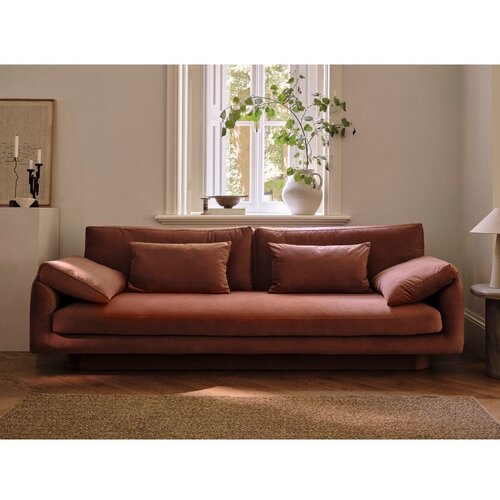 Micadoni Svijetlo siva sofa od boucl&amp;eacute; tkanine 220 cm Torino &amp;ndash; Home Slike