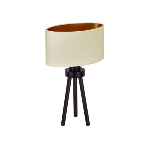  Duolla - Stona lampa OVAL VEGAN 1xE27/15W/230V prečnik 30 cm krem boja Slike