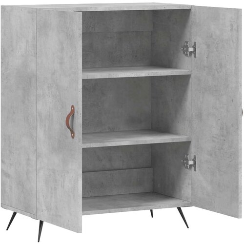 VidaXL Komoda siva boja betona 69 5x34x90 cm od konstruiranog drva Slike