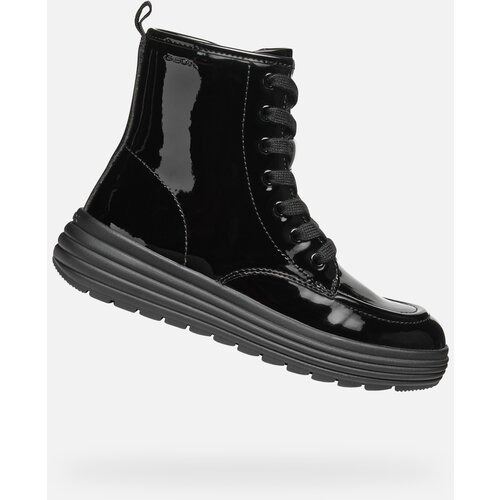 Geox Black Girls Ankle Boots Phaolae - Girls Slike