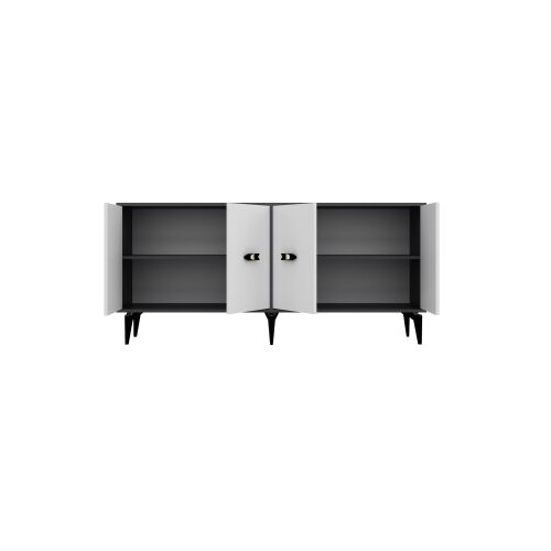 Hanah home konzolni sto fly, 180x82.6x35 cm, beli Cene