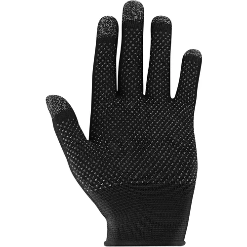 AVIZAR Izjemno raztegljive taktilne rokavice za vecnamensko uporabo s protizdrsnimi rokavicami – crne, (20631006)