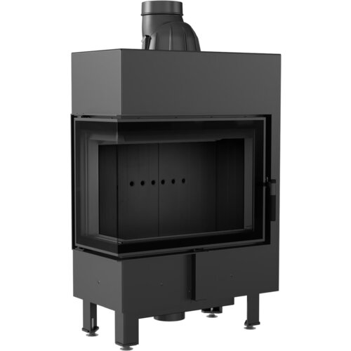 Kratki vgradni kamin LUCY/12/SLIM/L/BS/BLACK Cene