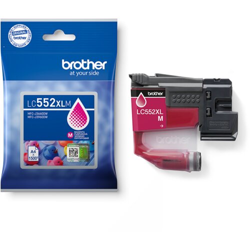 Brother Kartu&amp;scaron;a LC552XLM, magenta, 1.500 strani MFC-J3660DW, MFC-J3960DW Slike