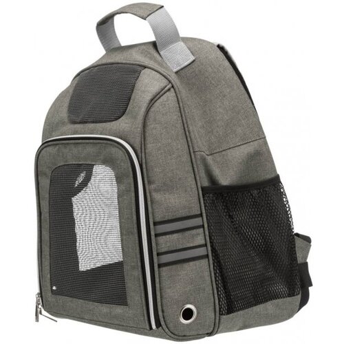 Trixie Sivi ruksak za transport psa za kućne ljubimce 26x38 cm Trixie Dan &amp;ndash; Slike