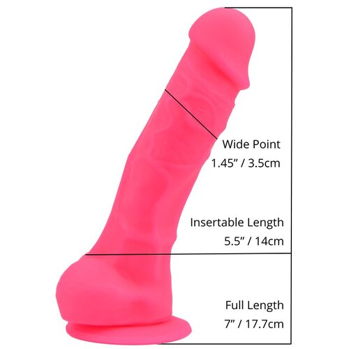 Loving Joy Dildo Realistic Pink 7 Slike