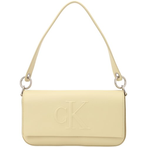 Calvin Klein Jeans Torba za čez ramo volneno bela Cene