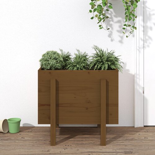 vidaXL Vrtna sadilica boja meda 62 x 50 x 57 cm od masivne borovine Cijene