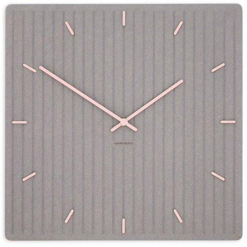 Von Der Factory Zidni sat Luxhora Lineara Light Grey 11 boja kazaljki Cijene