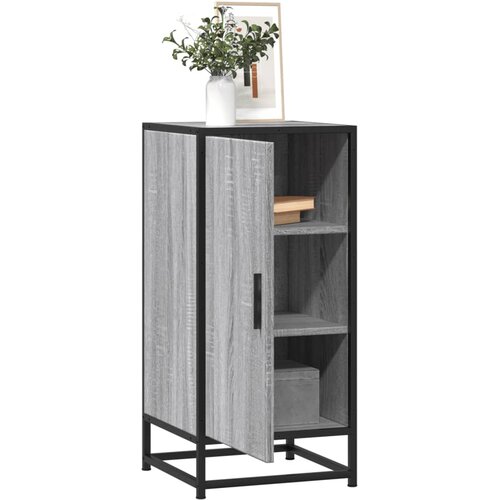  Komoda boja hrasta sonome 35,5x35x76 cm konstruirano drvo metal Slike