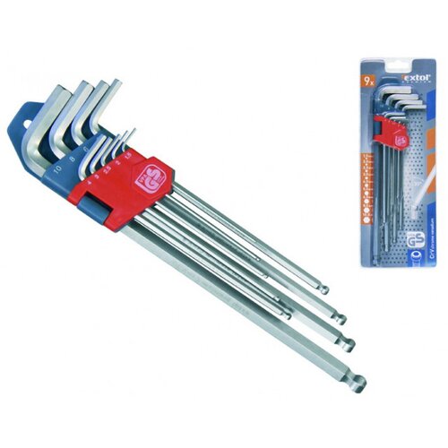 Extol Premium Torx set 9 duži T10-T50 95-237mm (8819412) Cene