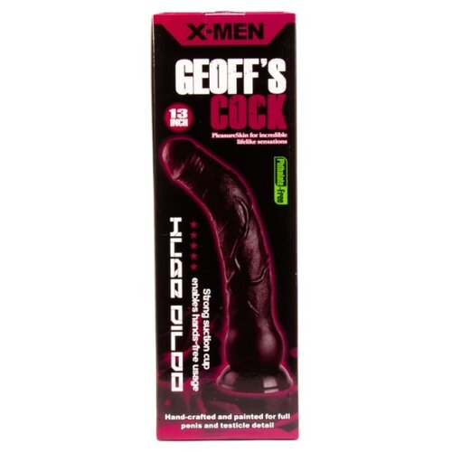 X-Men Geoff’s 13 inch Cock Black XMEN000026 Cene