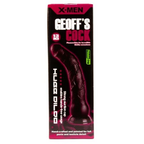X-Men Geoff’s 13 inch Cock Black XMEN000026 Cene