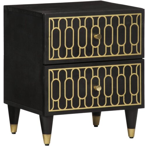 Maison Chic Dvo delni komplet Nočne omarice - Nočne mize 40x33x46 cm trdna borovina, (21689760) Cene