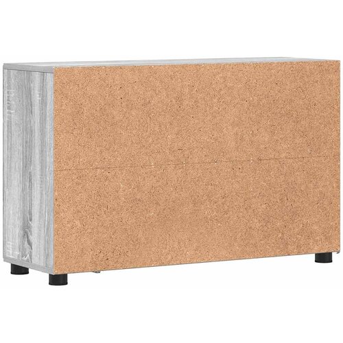  Kreveta s policom FLORIN Siva Sonoma 88,5 x 30,5 x 55,5 cm Slike
