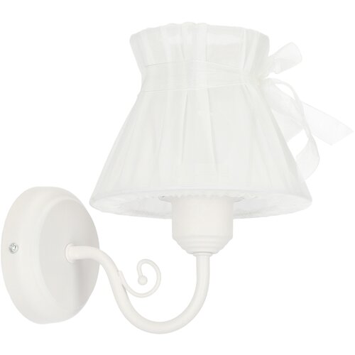 Candellux zefir zidna lampa 1X40W E27 bela Slike