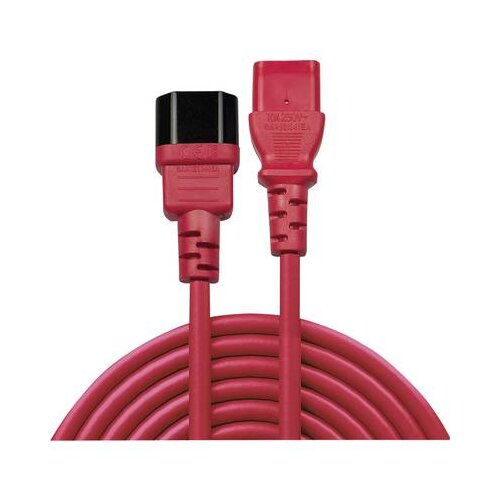 Lindy 30478 strujni kabel Crveno 2 m C14 spoj C13 spoj Cene