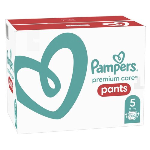 Pampers Premium Care Pants (mesečni box) veličina 5, 12-17 kg, 102kom Slike