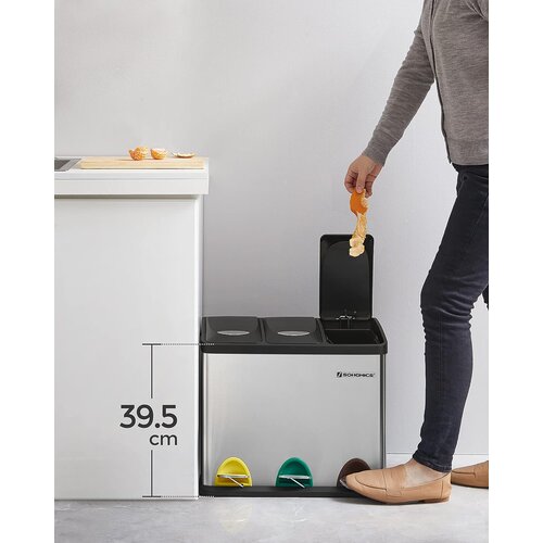 Songmics koš za ločevanje odpadkov 24L, LTB24L Cene