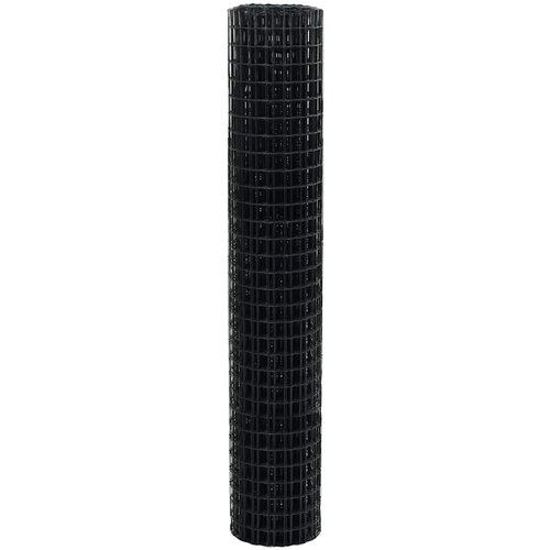Euro ograda Siva 1,5 x 10 m Željezo prekriveno PVC-om Slike
