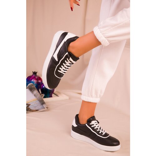 Soho Black and White Women&amp;#039;s Sneakers 15278 Slike